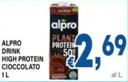 DEM Alpro drink high protein cioccolato offerta