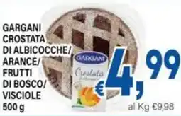 DEM Gargani crostata di albicocche/ arance/ frutti di bosco/ visciole offerta