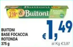 DEM Buitoni base focaccia rotonda offerta