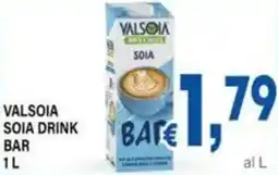 DEM Valsoia soia drink bar offerta