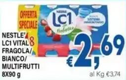 DEM Nestle LC1 vital fragola/ bianco/ multifrutti offerta