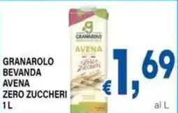 DEM Granarolo bevanda avena zero zuccheri offerta