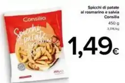 DEM Spicchi di patate al rosmarino e salvia Consilia offerta
