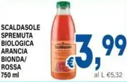 DEM Scaldasole spremuta biologica arancia bionda/ rossa offerta