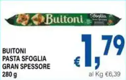 DEM Buitoni pasta sfoglia gran spessore offerta