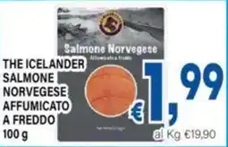 DEM The icelander salmone norvegese affumicato a freddo offerta