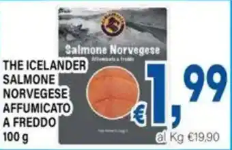 DEM The icelander salmone norvegese affumicato a freddo offerta
