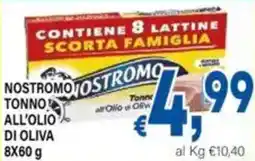 DEM Nostromo tonno all'olio di oliva offerta