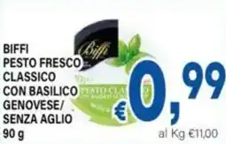 DEM Biffi pesto fresco classico con basilico esto cla genovese/ senza aglio offerta