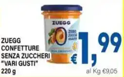 DEM Zuegg confetture senza zuccheri offerta