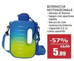 Happy Casa Borraccia motivazionale offerta