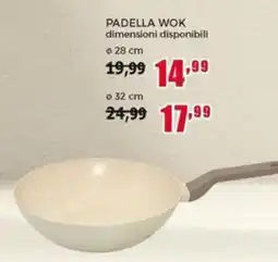 Happy Casa Padella wok ø 28 cm offerta