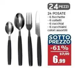 Happy Casa 24 posate offerta