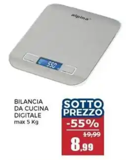 Happy Casa Alpina bilancia da cucina digitale offerta