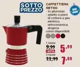 Happy Casa Caffettiera retro offerta
