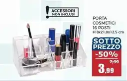 Happy Casa Porta cosmetici 16 posti offerta