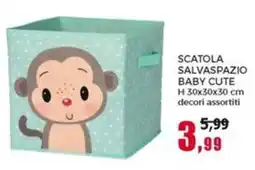 Happy Casa Scatola salvaspazio baby cute offerta