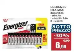 Happy Casa Energizer pila max offerta