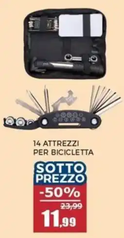 Happy Casa 14 attrezzi per bicicletta offerta
