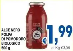 DEM Alce nero polpa di pomodoro biologico offerta
