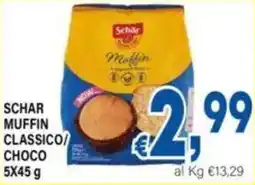 DEM Schar muffin classico choco offerta