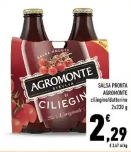 Conad Salsa pronta AGROMONTE offerta