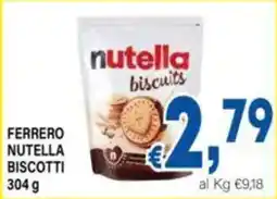 DEM Ferrero nutella biscotti offerta