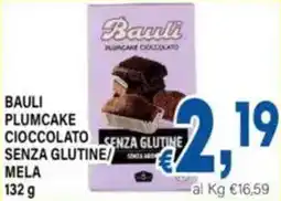 DEM Bauli plumcake cioccolato senza glutine senza glutine/ mela offerta