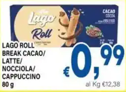 DEM Lago roll break cacao/ latte/ nocciola/ cappuccino offerta