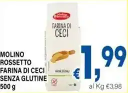 DEM Molino rossetto farina di ceci senza glutine offerta