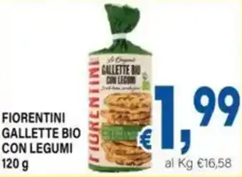 DEM Fiorentini gallette bio con legumi offerta