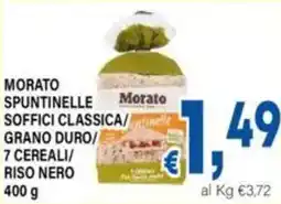 DEM Morato spuntinelle soffici classica/ grano duro/ 7 cereali/ riso nero offerta