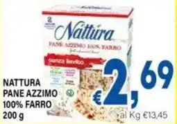 DEM Nattura pane azzimo 100% farro offerta