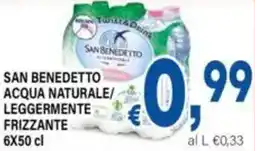 DEM San benedetto acqua naturale/ leggermente frizzante offerta