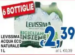 DEM Levissima acqua eco naturale offerta
