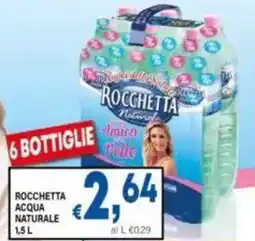DEM Rocchetta acqua naturale offerta