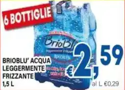 DEM Brioblu' acqua leggermente frizzante offerta