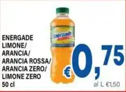 DEM Energade limone/ arancia/ arancia rossa/ arancia zero/ limone zero offerta
