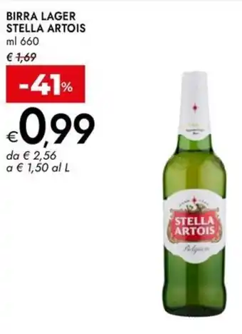 Bennet Birra lager STELLA ARTOIS offerta