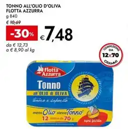 Bennet Tonno all'olio d'oliva FLOTTA AZZURRA offerta