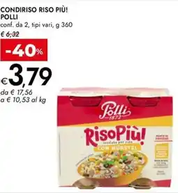 Bennet Condiriso riso più! POLLI offerta