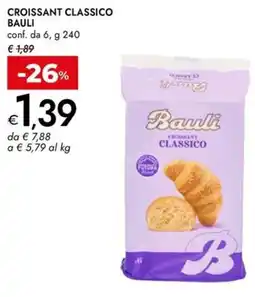 Bennet Croissant classico BAULI offerta
