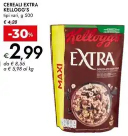 Bennet Cereali extra KELLOGG'S offerta