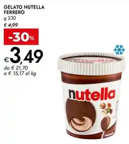 Bennet Gelato nutella FERRERO offerta