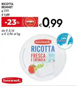 Bennet Ricotta BENNET offerta