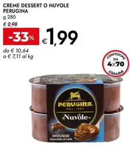 Bennet Creme dessert o nuvole PERUGINA offerta