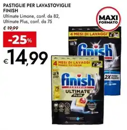 Bennet Pastiglie per lavastoviglie FINISH offerta