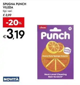 Bennet Spugna punch VILEDA offerta
