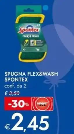 Bennet Spugna flex&wash SPONTEX offerta