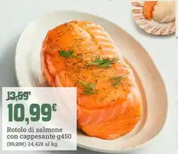 Banco Fresco Rotolo di salmone con cappesante offerta
